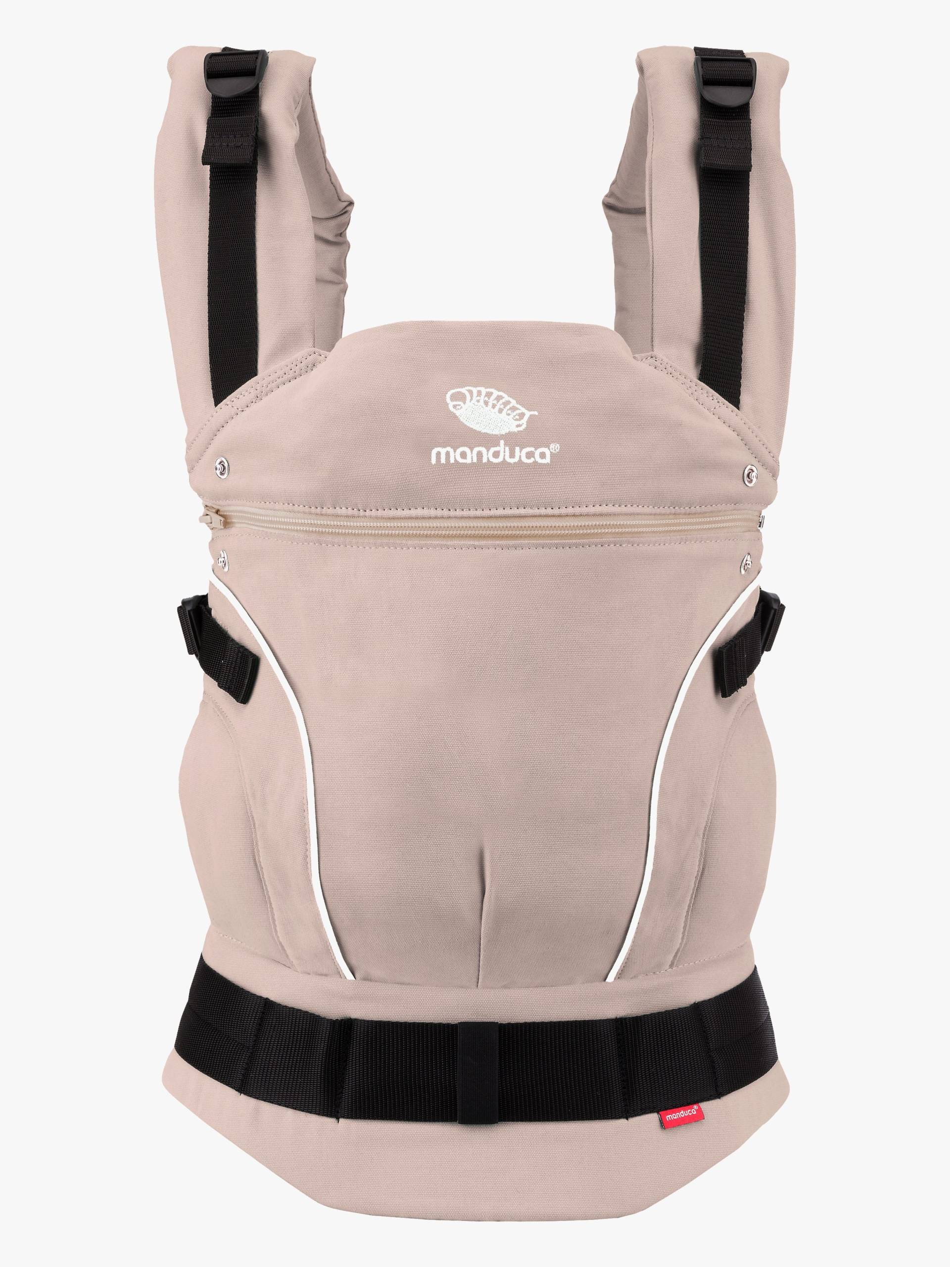 Manduca First PureCotton Babytrage, Powder Apricot von Manduca