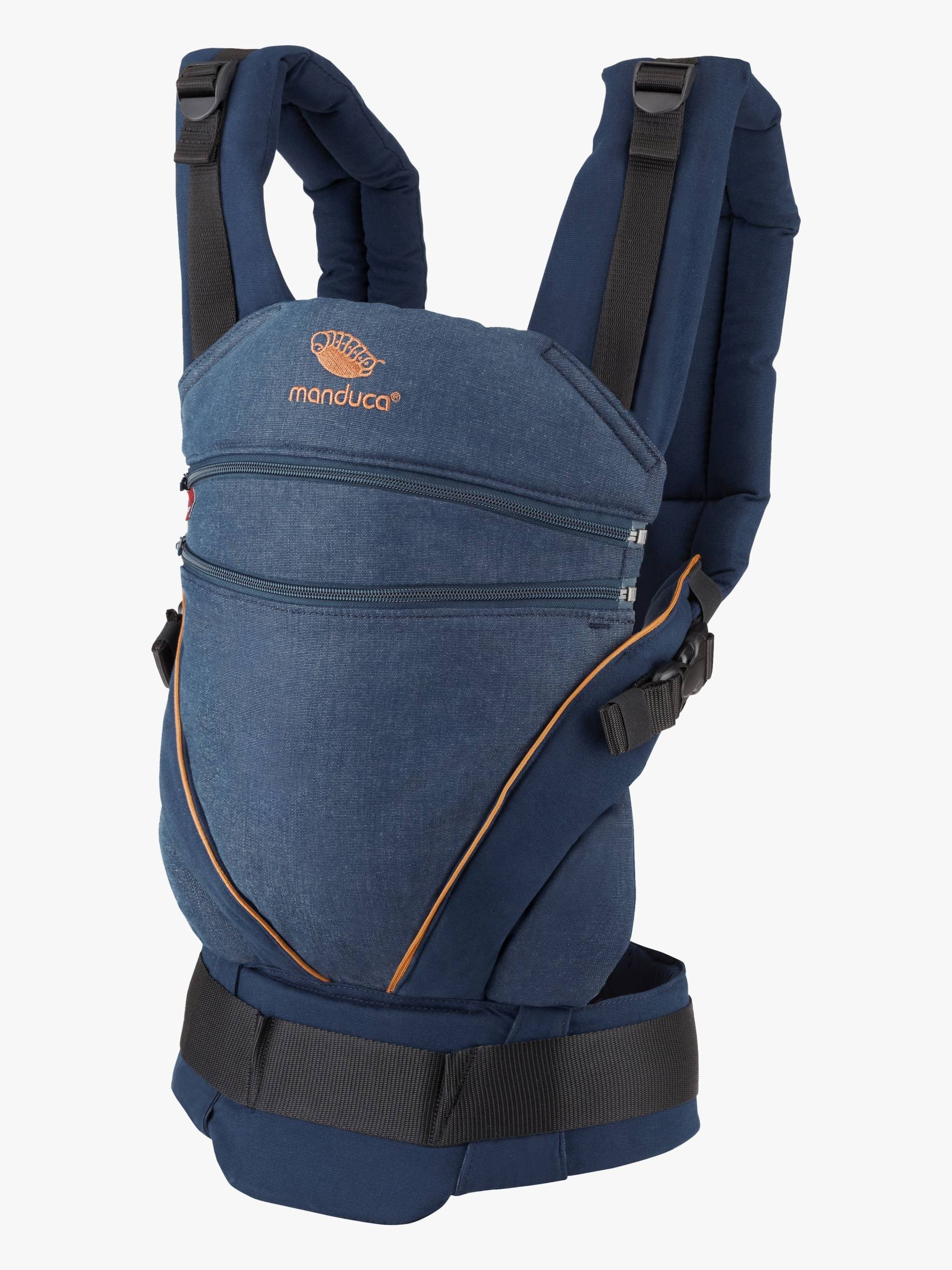 Manduca XT Cotton Babytrage, Denimblue-Toffee Manduca XT Cotton Babytrage, Denimblue-Toffee von Manduca