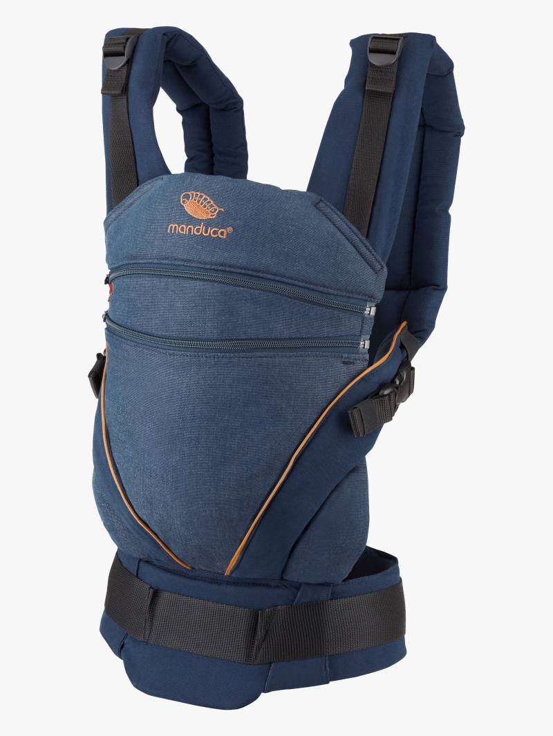 Manduca XT Cotton Babytrage, Denimblue-Toffee Manduca XT Cotton Babytrage, Denimblue-Toffee von Manduca