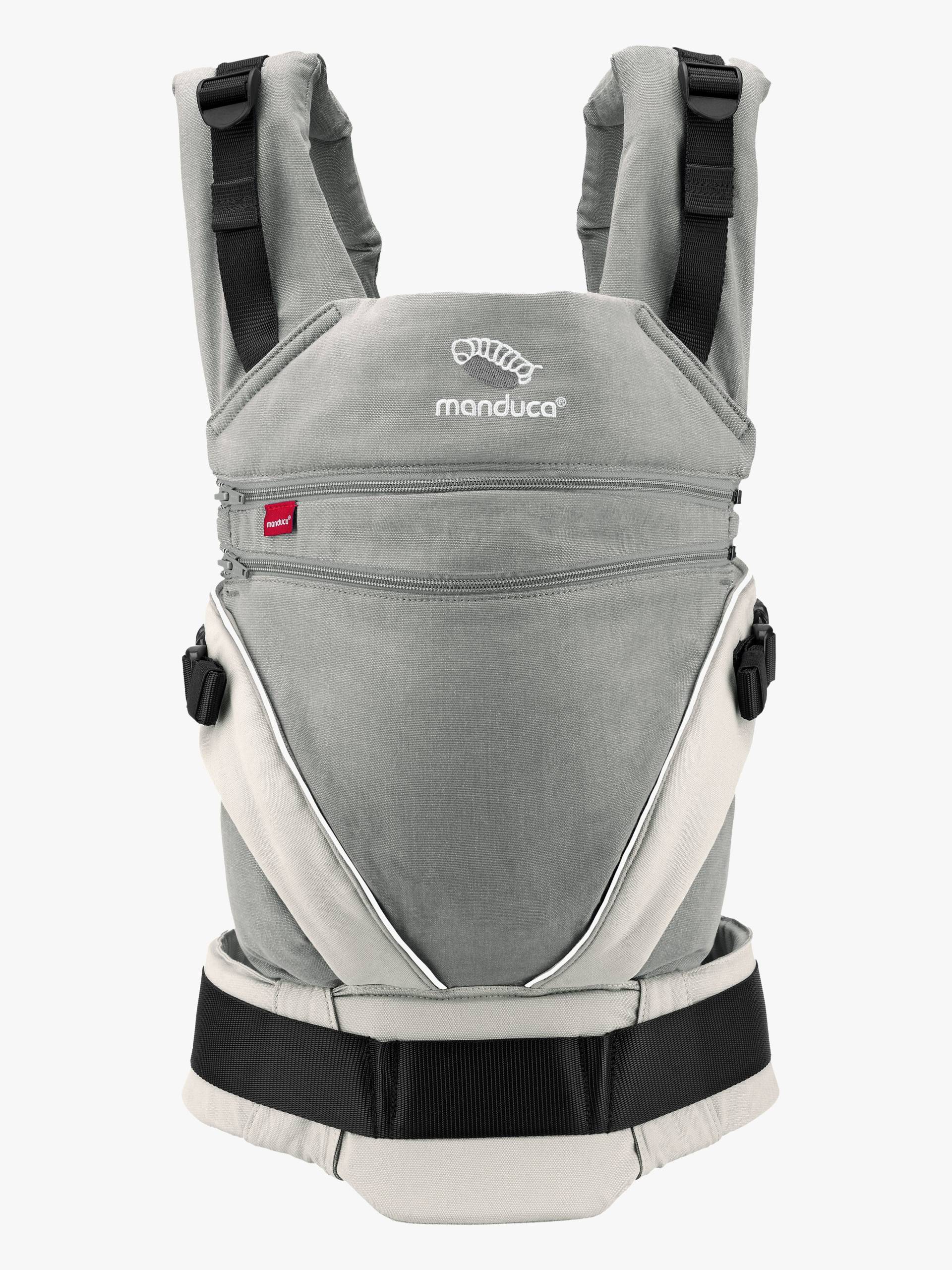 Manduca XT Cotton Babytrage, Grey-White von Manduca