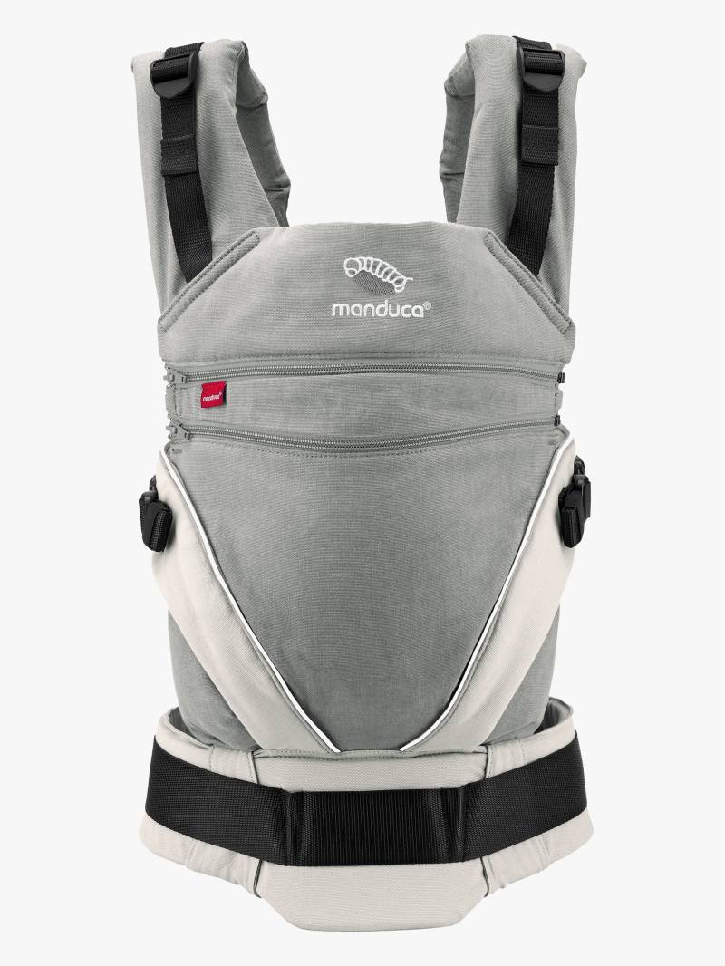 Manduca XT Cotton Babytrage, Grey-White von Manduca