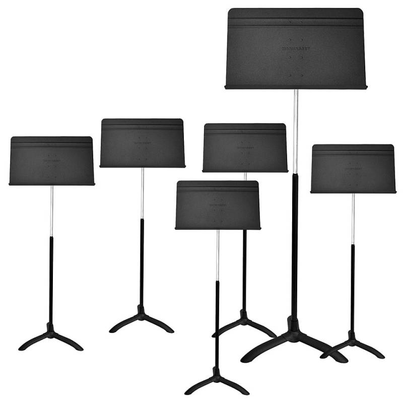 Manhasset Symphony 48 Orchestra Music Stand Set 6 pcs. Notenständer von Manhasset