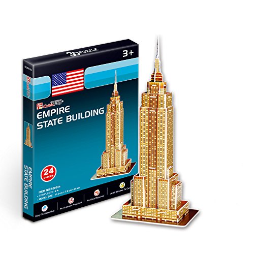 Cubic Fun - 3D-Puzzle Empire State Building (Tachan S3003h) von Manhattan Toy