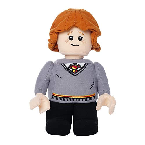 Manhattan Toy Lego Ron Weasley Offiziell lizenzierte Minifigur aus Plüsch, 33,02 cm von Manhattan Toy
