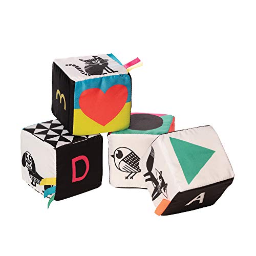 Manhattan Spielzeug Wimmer-Ferguson Mind Cubes Weiches Baby-Aktivitätsspielzeug von Manhattan Toy