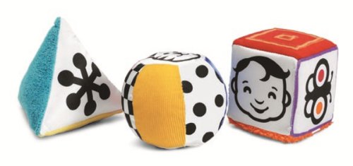 Manhattan-Spielzeug Wimmer-Ferguson Mind-Shapes Multi-Sensory Soft Activity Shape Set von ボーネルンド