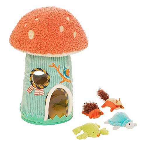 Manhattan Toy 159880 Toadstool Cottage Plüsch Füllen & Verschütten Baby und Kleinkind Aktivitätsspielzeug, Multicolor von Manhattan Toy