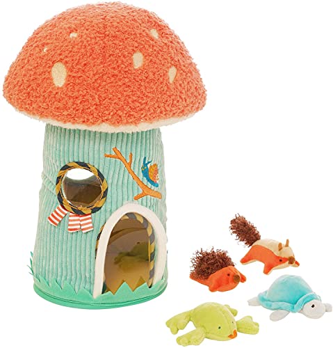 Manhattan Toy 159880 Toadstool Cottage Plüsch Füllen & Verschütten Baby und Kleinkind Aktivitätsspielzeug, Multicolor von Manhattan Toy