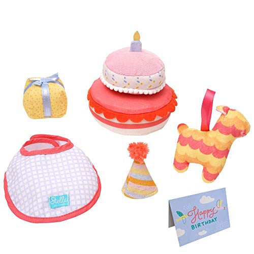 Manhattan Toy 160970 6 Stück Baby Doll Geburtstagsfeier Spielset, Multicolour Manhattan Toy 160970 6 Stück Baby Doll Geburtstagsfeier Spielset, Multicolour von Manhattan Toy