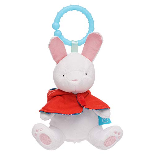 Manhattan Toy 161520 Kaninchen Plüsch Baby Reisespielzeug, Mehrfarbig von Manhattan Toy