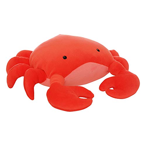 Manhattan Toy Crabby Abby Velveteen Sea Life Toy Crab Kuscheltier, 30,48 cm von Manhattan Toy