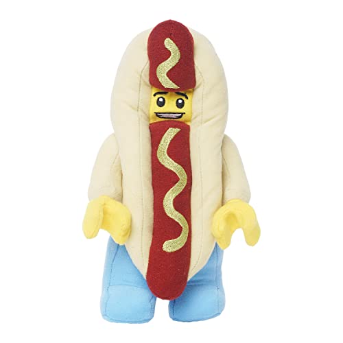 Lego Minifigur Hot Dog Guy 22,86 cm Plüschfigur von Manhattan Toy