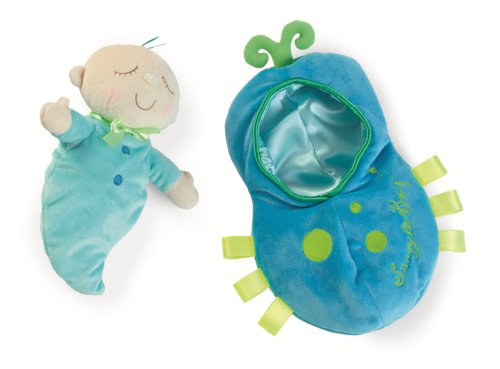 Manhattan Toy Snuggle Pod Snuggle Bug Erstes Babypuppe mit gemütlichem Schlafsack für Alter von 6 Monaten und mehr von Manhattan Toy