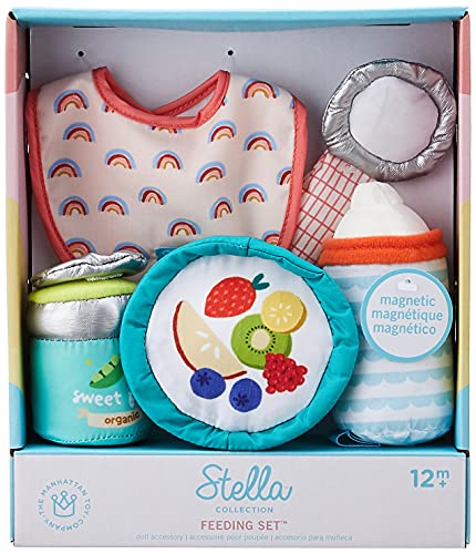 Manhattan Toy Stella Collection Babypuppen-Fütterungsset für 30,48 cm und 35,56 cm große Puppen von Manhattan Toy