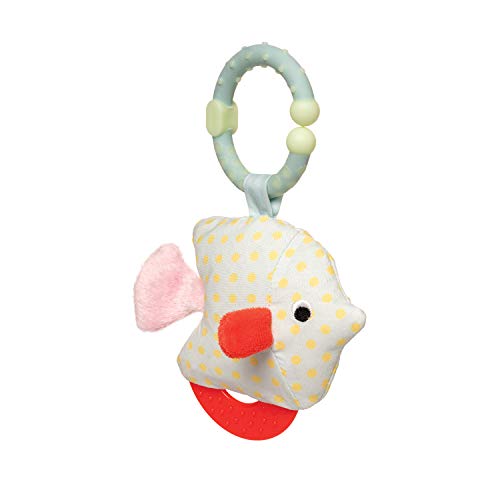 Manhattan Toy Under the Sea Fish Beißring und Crinkle Travel Toy von Manhattan Toy