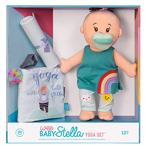 Manhattan Toy Wee Baby Stella 30,48 cm weiche Babypuppe mit Yoga-Set Manhattan Toy Wee Baby Stella 30,48 cm weiche Babypuppe mit Yoga-Set von Manhattan Toy