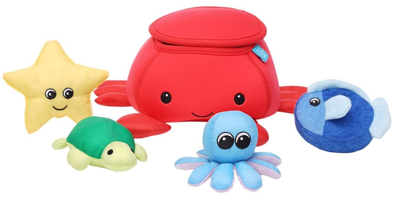 Manhattan Toy Badespielzeug Krabbe mit Freunden von Manhattan Toys