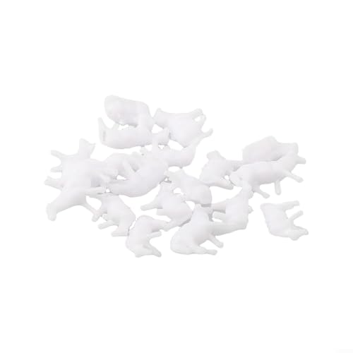 Manillefu Diorama Essentials 18 Stück HO Scale Painted Farm Sheep Animal Figures Set Manillefu Diorama Essentials 18 Stück HO Scale Painted Farm Sheep Animal Figures Set von Manillefu