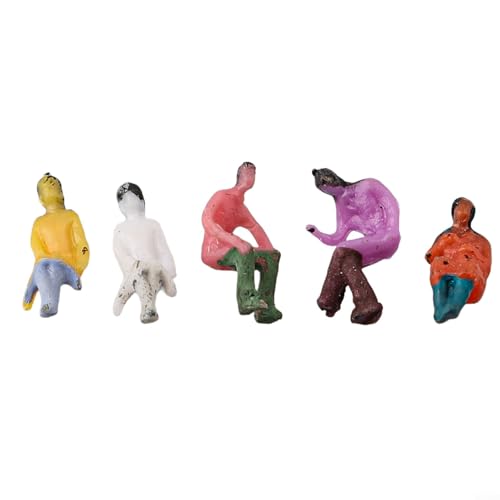 Manillefu Sitzende Passagier-Modell-Figuren für Eisenbahnplattformen, 200 realistische mehrfarbige Figuren im Maßstab 100 Manillefu Sitzende Passagier-Modell-Figuren für Eisenbahnplattformen, 200 realistische mehrfarbige Figuren im Maßstab 100 von Manillefu