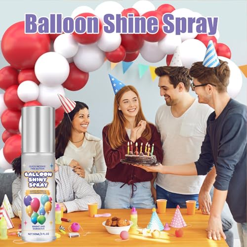 Ballon Glanz Spray | Glänzender Ballonspray 60ml,Glanznebel Für Dekorationsballons Bei Feiern Feste Partys Hochzeiten Zuhause Ballon Glanz Spray | Glänzender Ballonspray 60ml,Glanznebel Für Dekorationsballons Bei Feiern Feste Partys Hochzeiten Zuhause von Manolyee