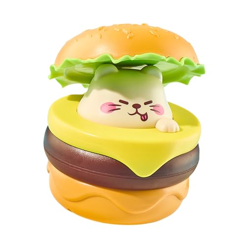 Manolyee Fahrzeug für Kleinkind 1-3 zurückziehen, Spielzeug winden - Netter Cartoon Hamburger Kleinkind Spielzeugauto - Sport- und Freizeitspiel für das chinesische Neujahr, Valentinstag, Weihnachten Manolyee Fahrzeug für Kleinkind 1-3 zurückziehen, Spielzeug winden - Netter Cartoon Hamburger Kleinkind Spielzeugauto - Sport- und Freizeitspiel für das chinesische Neujahr, Valentinstag, Weihnachten von Manolyee