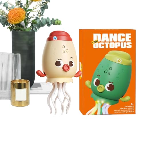 Manolyee Tanz Musik Spielzeug - Singender Tanz Spielzeug In Oktopus Form - Beleuchteter Zappelbegleiter Mit Hindernisvermeidung Für Kinder Kleinkinder Manolyee Tanz Musik Spielzeug - Singender Tanz Spielzeug In Oktopus Form - Beleuchteter Zappelbegleiter Mit Hindernisvermeidung Für Kinder Kleinkinder von Manolyee