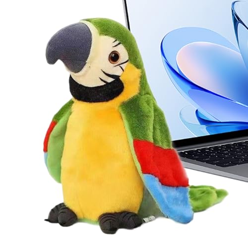 Manolyee Vogelspielzeug Für Kinder,Zwitschernder Mit Flatternden Flügeln Und Musik | Interaktives Elektronisches Plüschtier Für Haustiere Kinder Geburtstag Weihnachten Regaldisplay Manolyee Vogelspielzeug Für Kinder,Zwitschernder Mit Flatternden Flügeln Und Musik | Interaktives Elektronisches Plüschtier Für Haustiere Kinder Geburtstag Weihnachten Regaldisplay von Manolyee