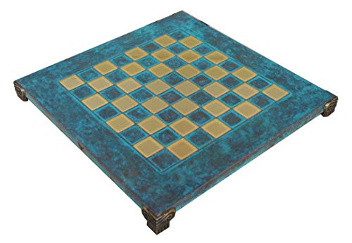 Manopoulos Blue Oxidized Chess Board - 1" Squares von Manopoulos