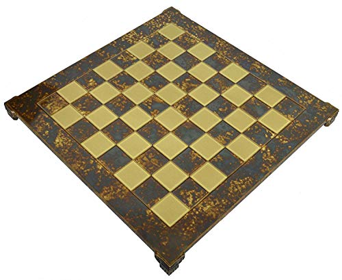 Manopoulos Brass & Brown Chess Board - 1.75" Squares von Manopoulos