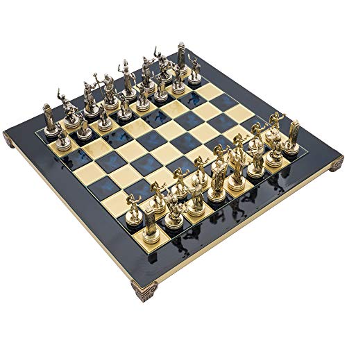 Manopoulos Griechische Mythologie Schachspiel mit Holzkoffer für 2 Spieler ab 12 Jahren Manopoulos Griechische Mythologie Schachspiel mit Holzkoffer für 2 Spieler ab 12 Jahren von Manopoulos