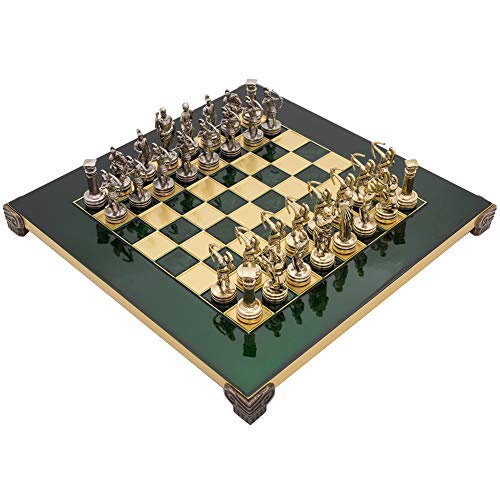 Manopoulos The Archers Schach-Set mit Holzkoffer von Manopoulos