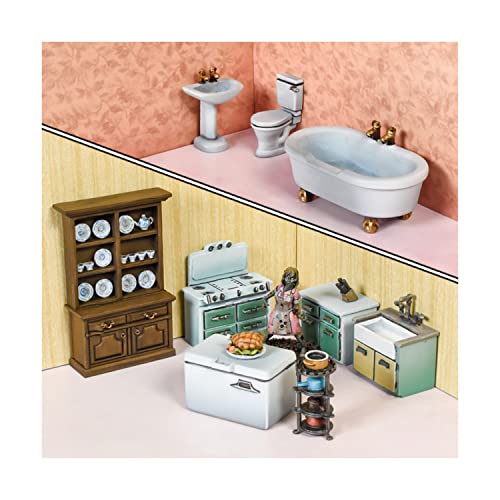 TerrainCrate: Badezimmer & Küche Miniaturen von Mantic Entertainment