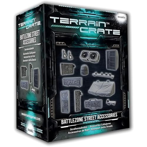 Mantic Games Terrain Crate: Battlezones Street Accessories von mantic