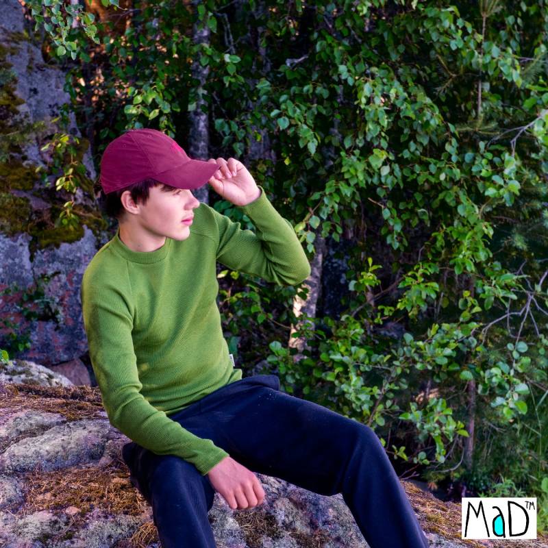 MaD Thermal Shirt  - Garden Moss Green XL von ManyMonths