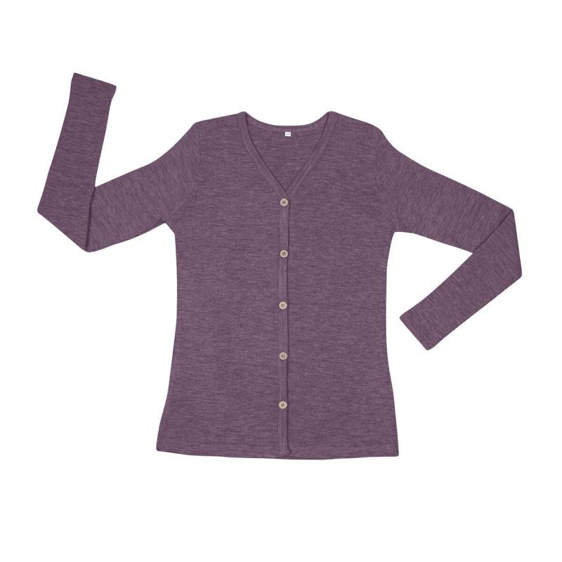 MaM Cardigan mit Knöpfen aus Wolle - S / M Dusty Grape von ManyMonths