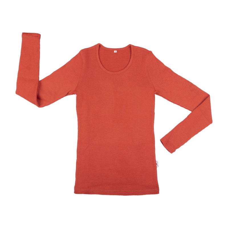 MaM Top (Langarm) aus Wolle - Rooibus Red XL von ManyMonths
