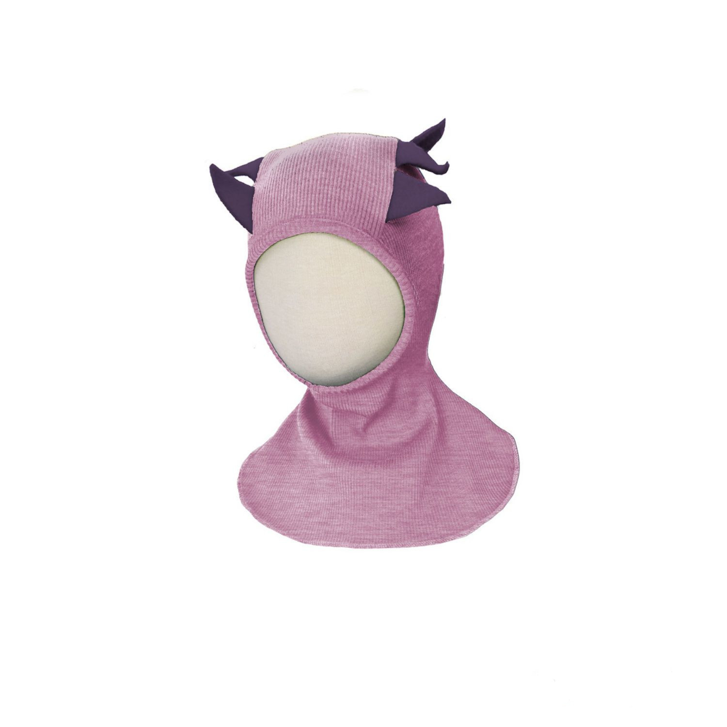 ManyMonths Dino Hood Schlupfmütze mit Dinozacken - West Wind Rosé Innovator (110 - 122/128) von ManyMonths