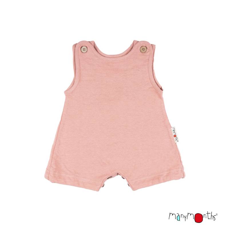 ManyMonths ECO Hempies Bubble Romper - Spieler - Mauve Glow Explorer (68 - 80/86) von ManyMonths