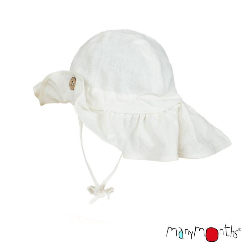 ManyMonths ECO Hempies Glamour Sonnenhut - Natural Lionheart & Beyond (140-158+) von ManyMonths