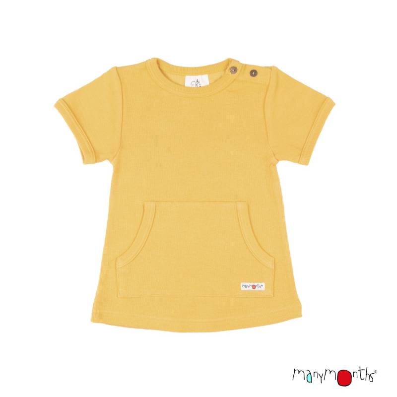 ManyMonths ECO Hempies Kängurushirt - Iced Mango Conquerer (98 - 104/110) von ManyMonths