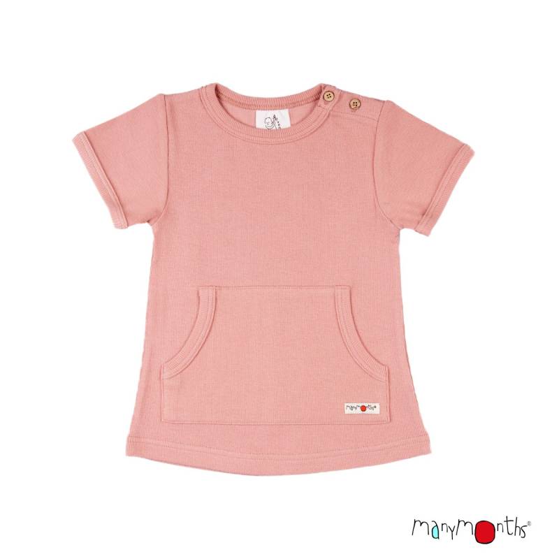 ManyMonths ECO Hempies Kängurushirt - Mauve Glow Conquerer (98 - 104/110) von ManyMonths