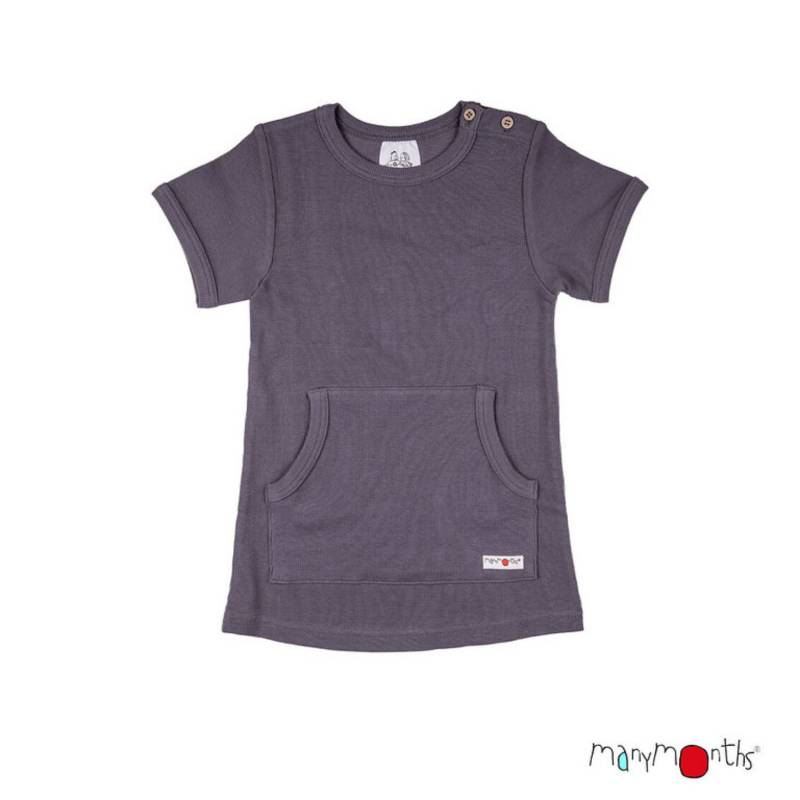 ManyMonths ECO Hempies Kängurushirt - Reef Shark Adventurer (80 - 92/98) von ManyMonths