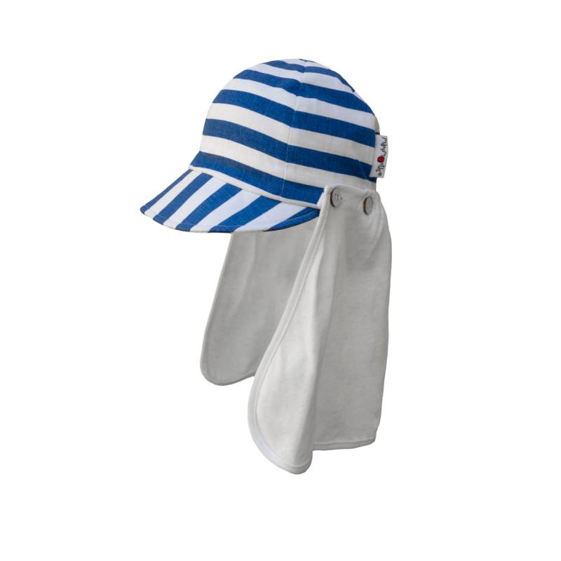 ManyMonths ECO Hempies Summer MultiCap - Adventurer & Beyond (80 - 98+) Nautical Stripes von ManyMonths