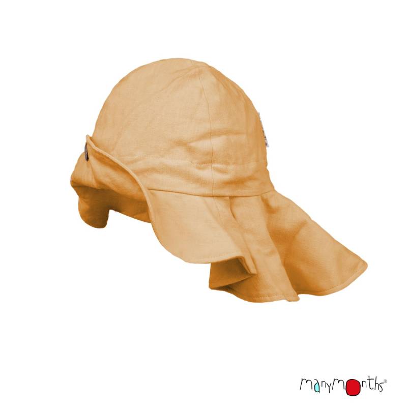 ManyMonths ECO Hempies Wave Sonnenhut - Charmer / Explorer (62 - 80/86) Golden Straw von ManyMonths