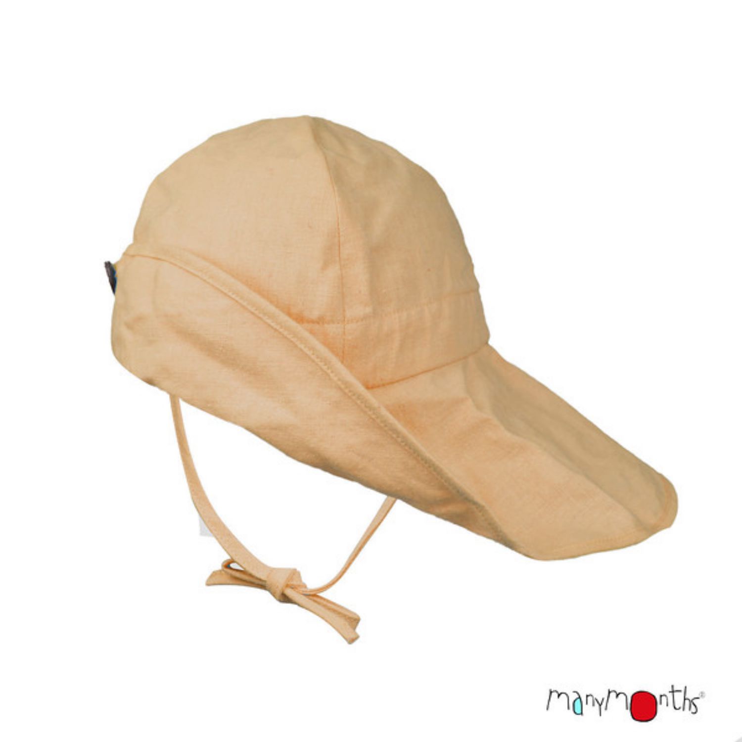 ManyMonths ECO Hempies mitwachsender Sonnenhut Light - Charmer / Explorer (62 - 80/86) Golden Straw von ManyMonths