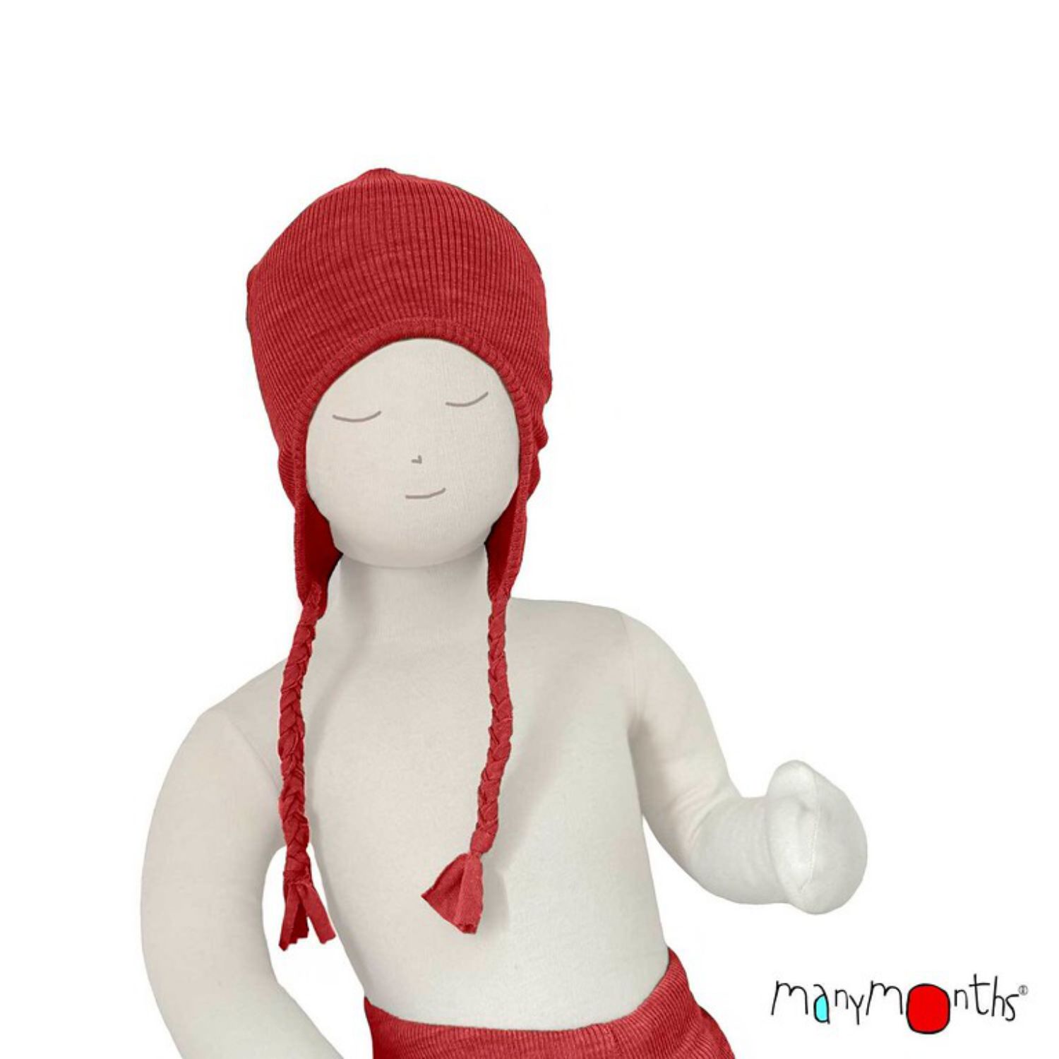ManyMonths Earflap Beanie - Aurora Red Charmer / Explorer ManyMonths Earflap Beanie - Aurora Red Charmer / Explorer von ManyMonths