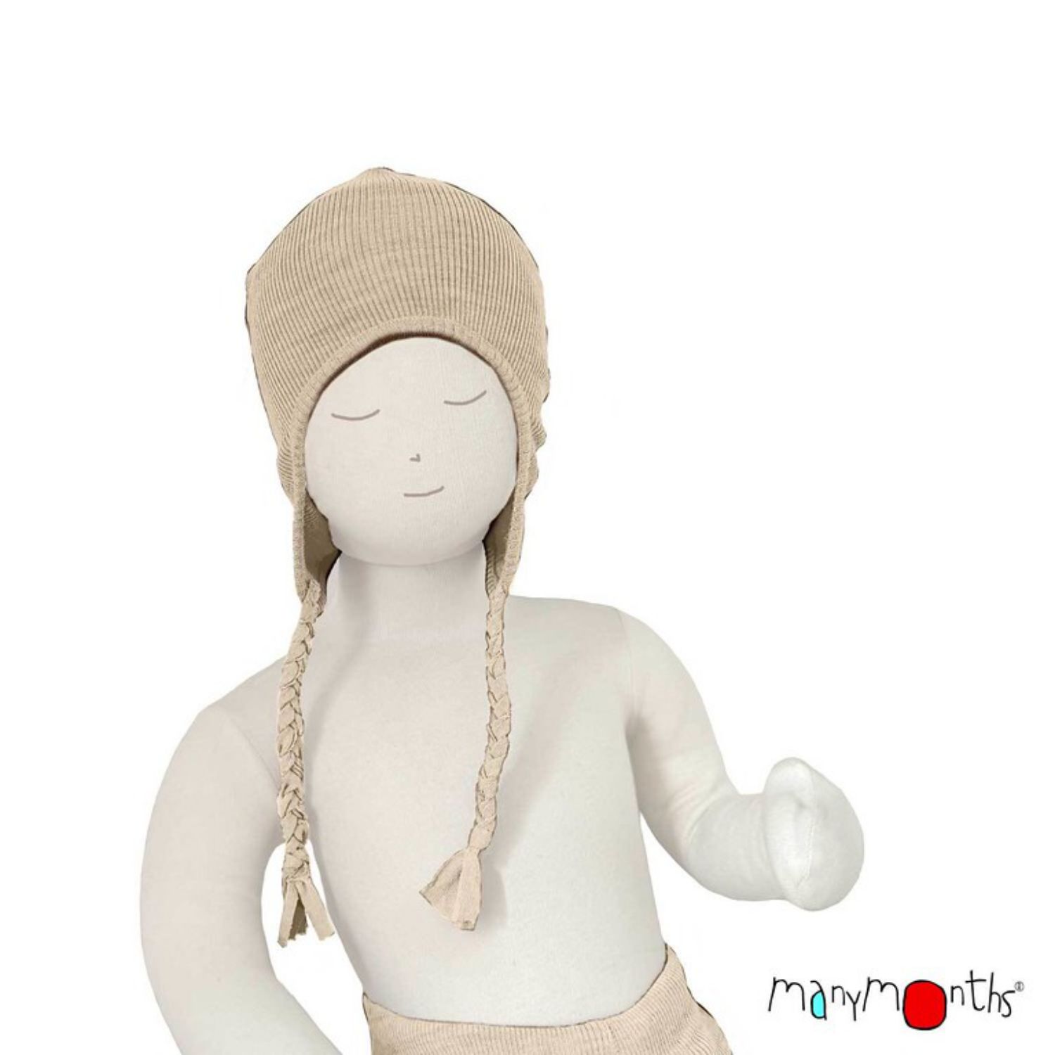 ManyMonths Earflap Beanie - Toasted Coconut Charmer / Explorer ManyMonths Earflap Beanie - Toasted Coconut Charmer / Explorer von ManyMonths
