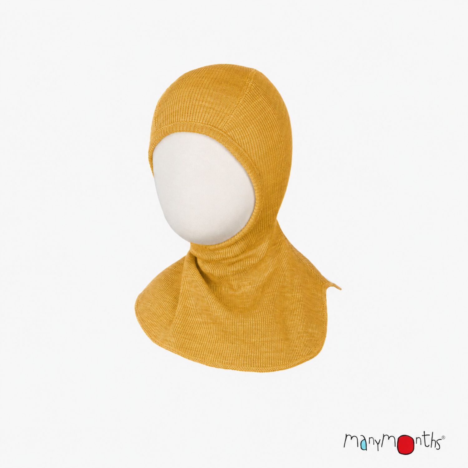 ManyMonths Elephant Hood Schlupfmütze aus Wolle - Adventurer / Conqueror (80 - 104/110) Golden Star von ManyMonths