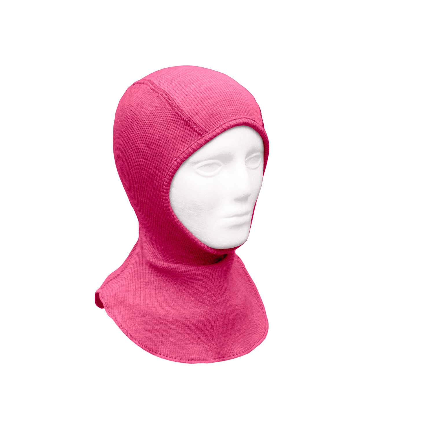 ManyMonths Elephant Hood Schlupfmütze aus Wolle - Adventurer / Conqueror (80 - 104/110) Pop Pink von ManyMonths