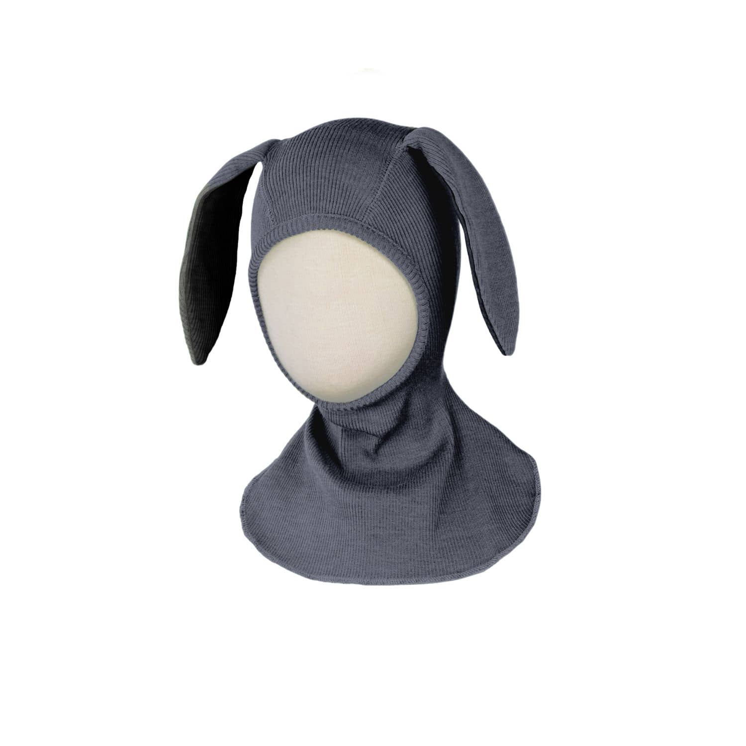 ManyMonths Elephant Hood Schlupfmütze mit Hasenohren - Adventurer / Conqueror (80 - 104/110) Elephant Grey von ManyMonths